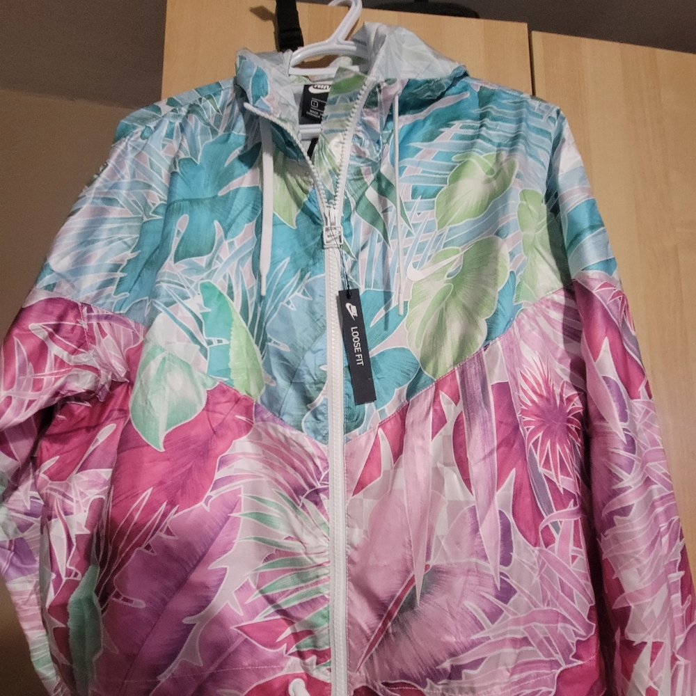 Colourful nike jacket